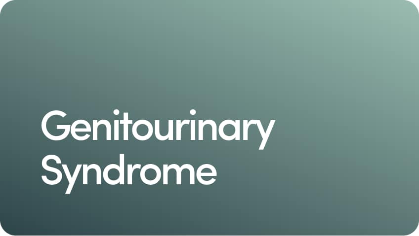 Genitourinary Syndrome of Menopause: Symptoms, Causes, and Treatment Options
